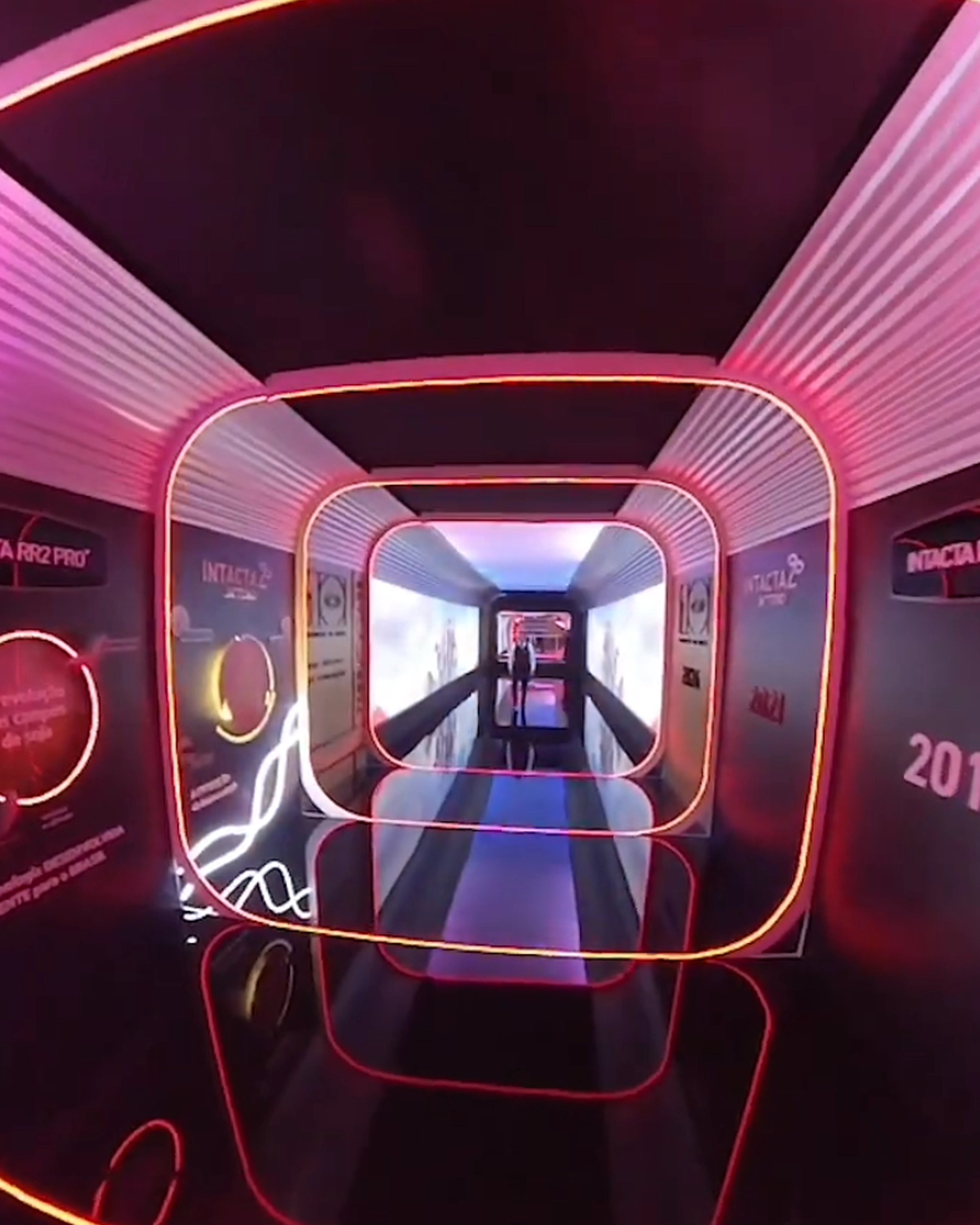 Environnement immersif créé pour les expériences de marque.